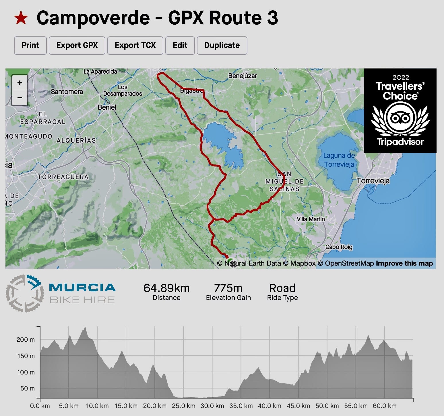 Campoverde - GPX Route 3